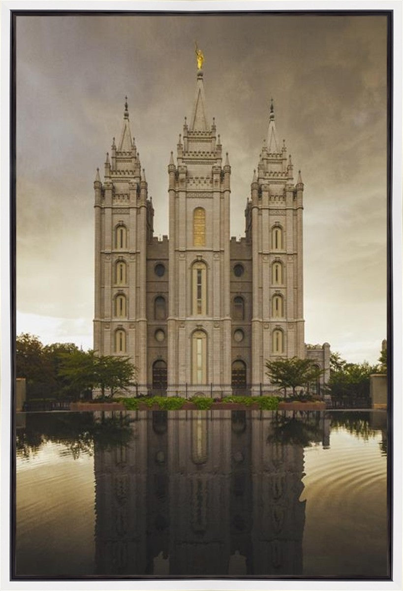 Salt Lake Shelter from the Storm Gallery Wrap