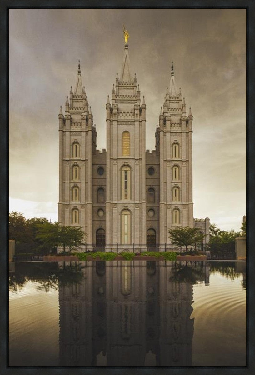 Salt Lake Shelter from the Storm Gallery Wrap