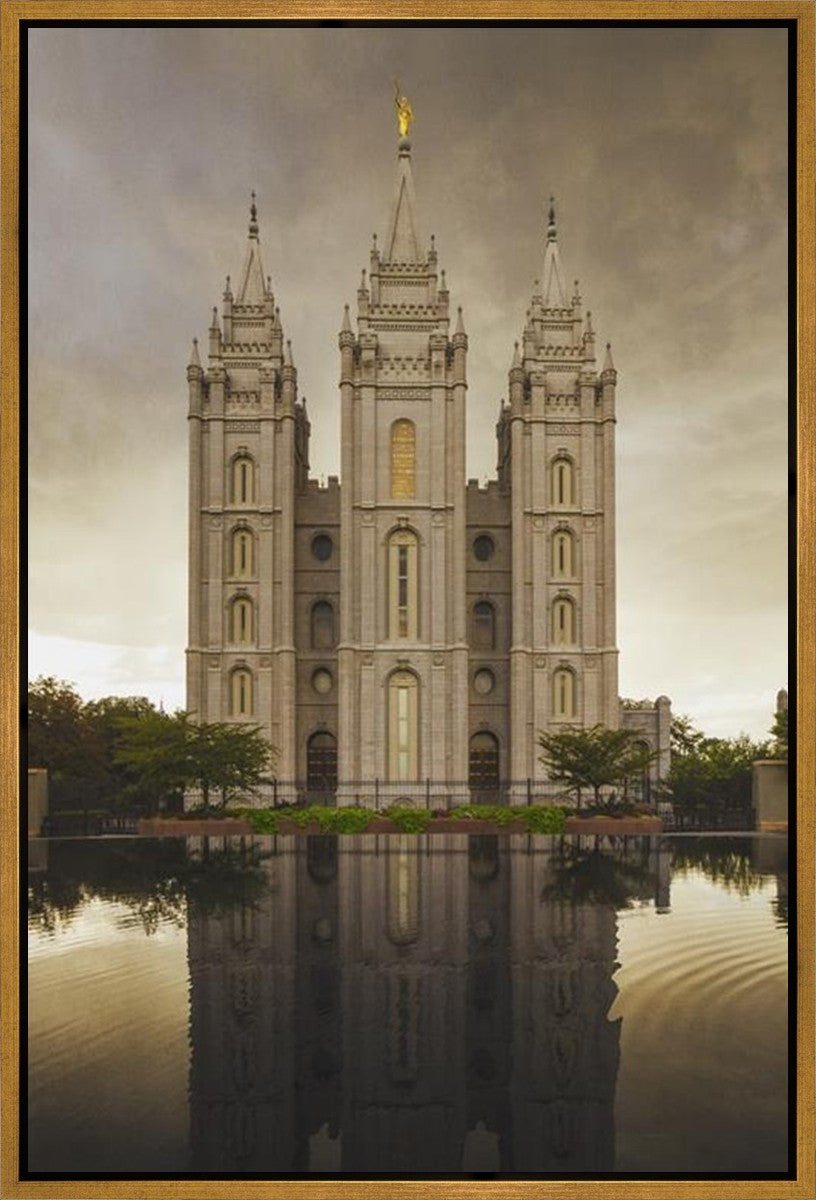 Salt Lake Shelter from the Storm Gallery Wrap