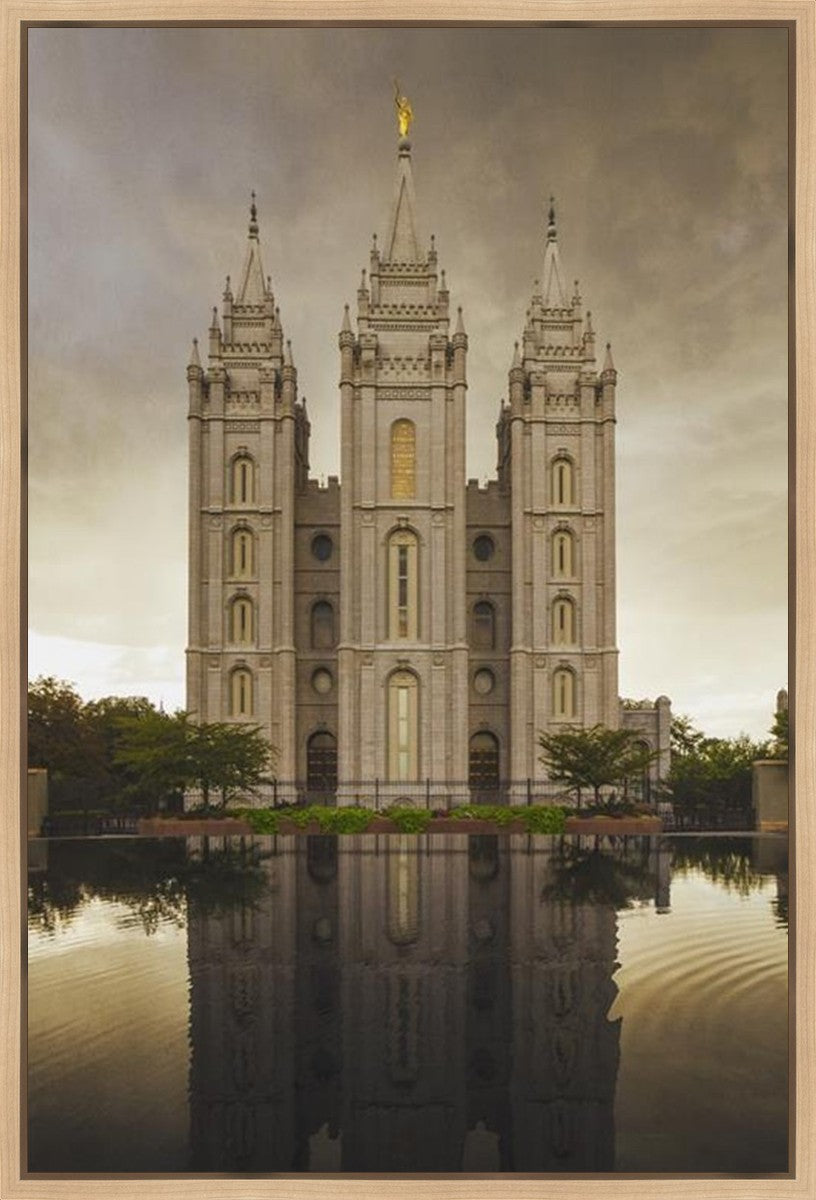 Salt Lake Shelter from the Storm Gallery Wrap