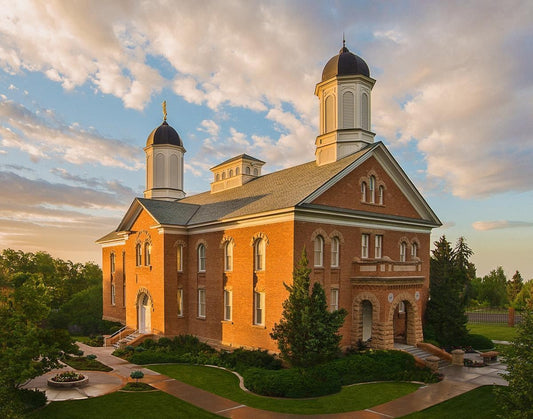 Vernal Temple Glorious Morning Gallery Wrap