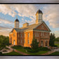Vernal Temple Glorious Morning
