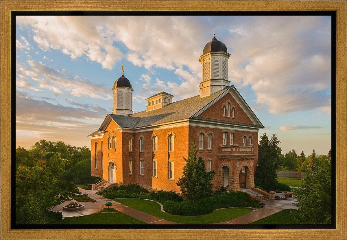 Vernal Temple Glorious Morning Gallery Wrap