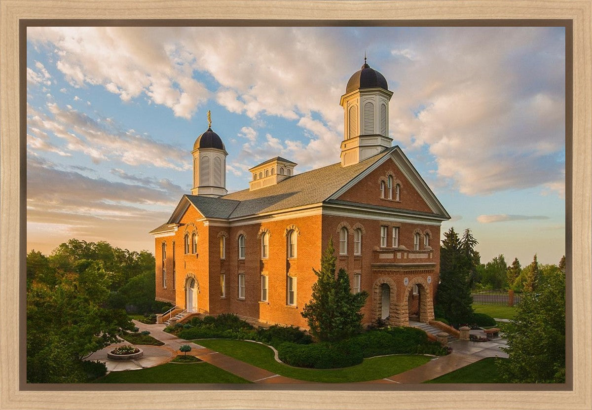 Vernal Temple Glorious Morning Gallery Wrap