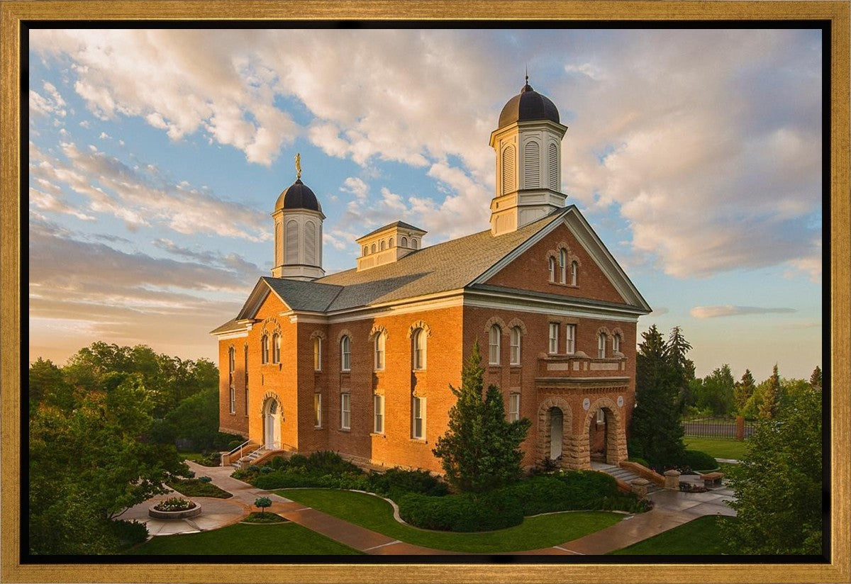 Vernal Temple Glorious Morning Gallery Wrap
