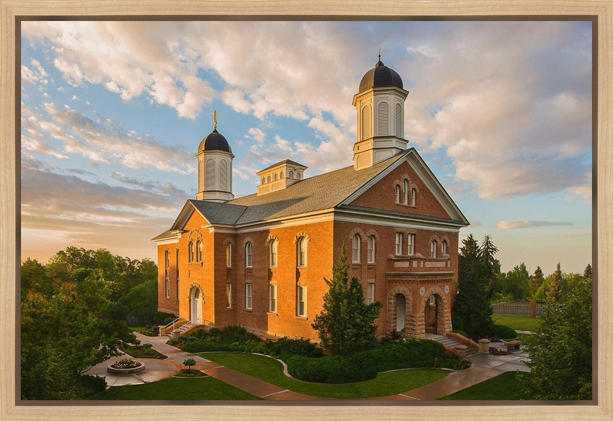 Vernal Temple Glorious Morning Gallery Wrap