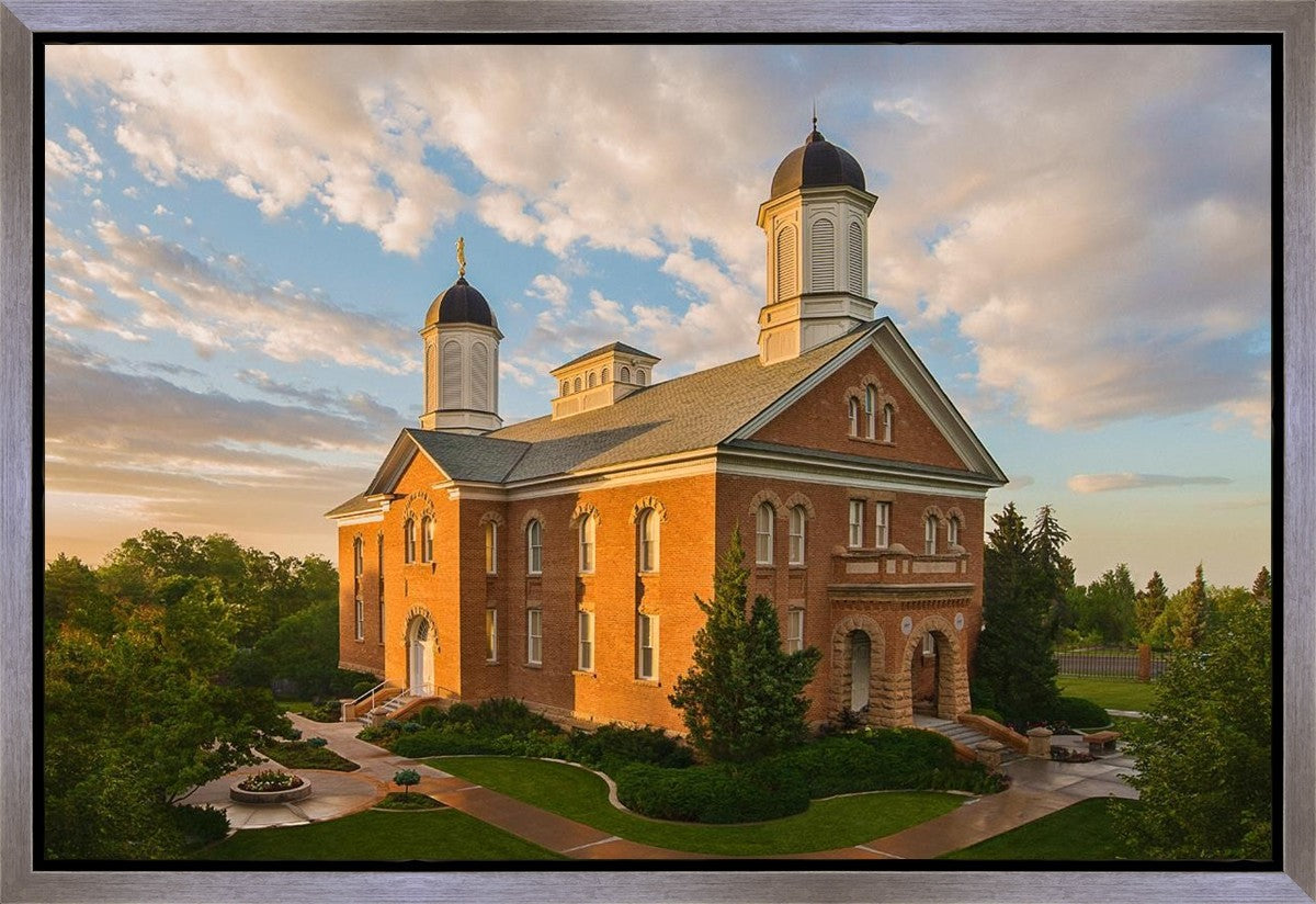 Vernal Temple Glorious Morning Gallery Wrap
