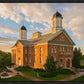 Vernal Temple Glorious Morning