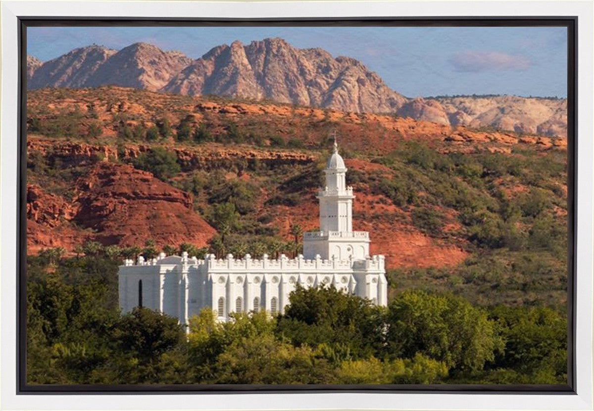St George Red Cliffs Gallery Wrap
