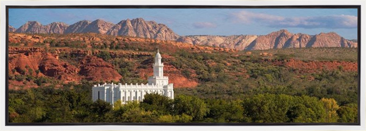 St George Red Cliffs Gallery Wrap