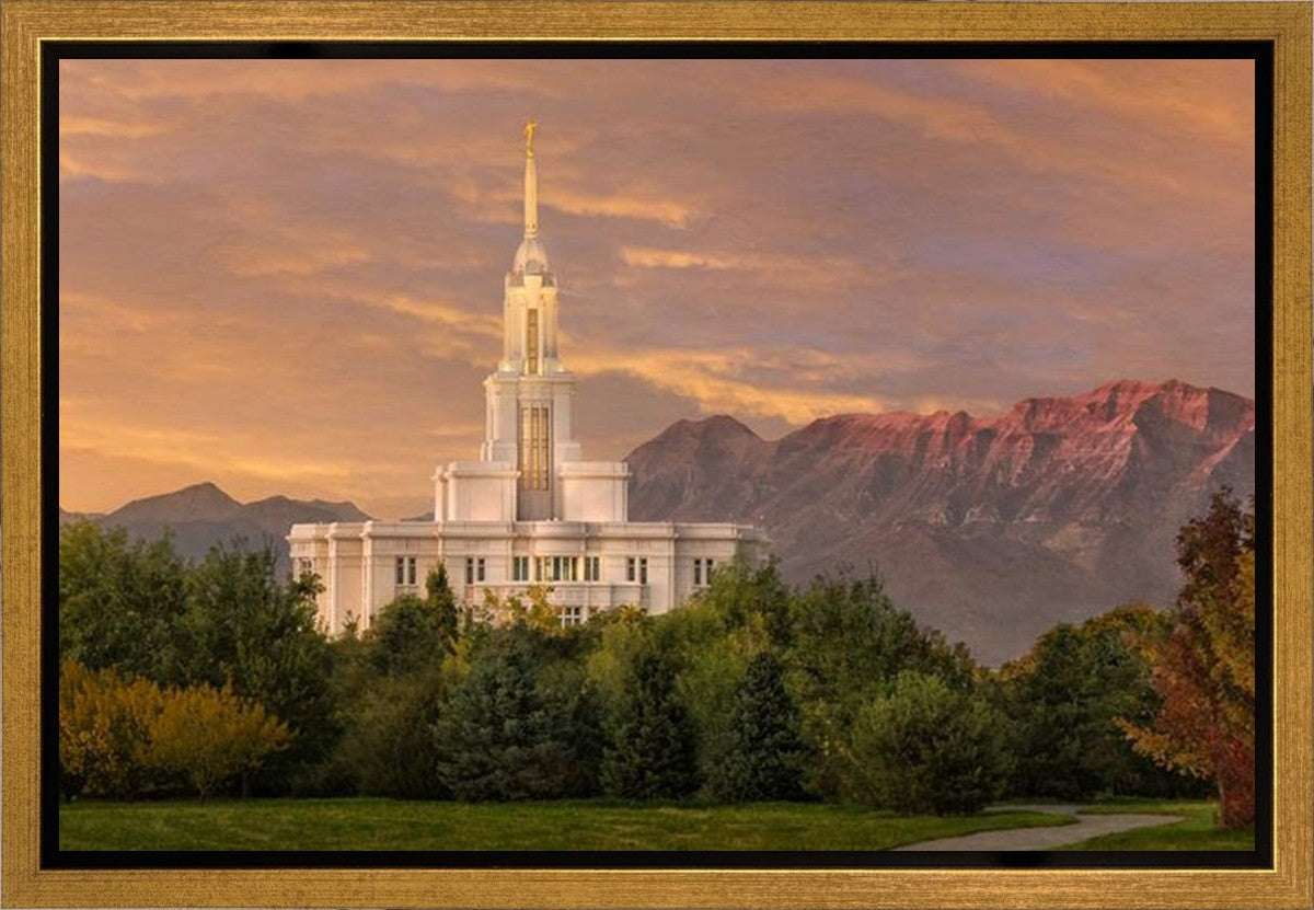 Payson Temple Golden Valley