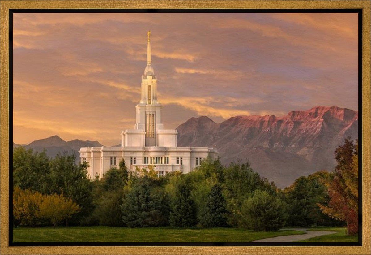 Payson Temple Golden Valley