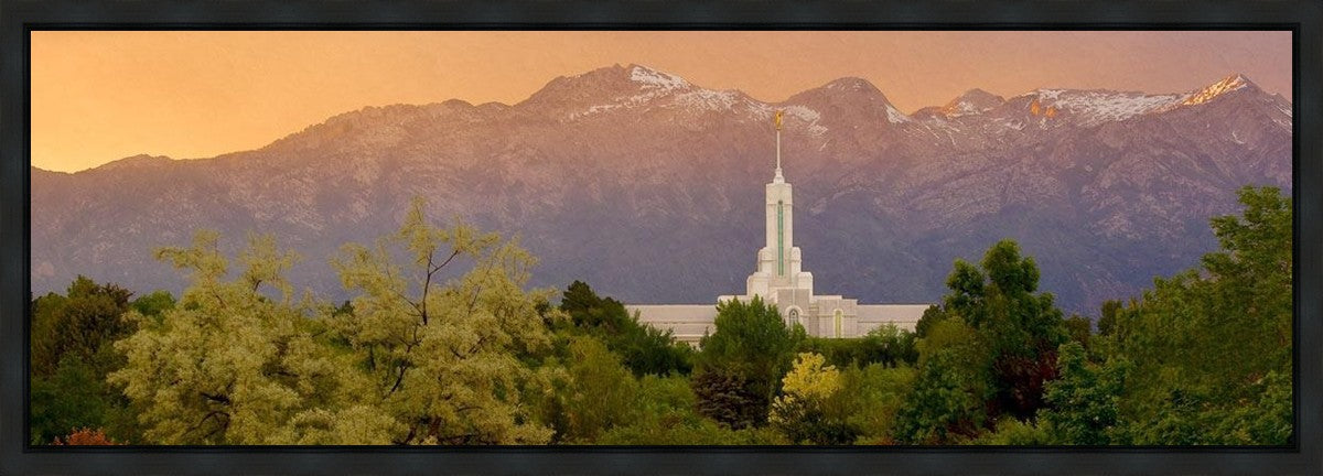 Timpanogos Mountain of the Lord Gallery Wrap