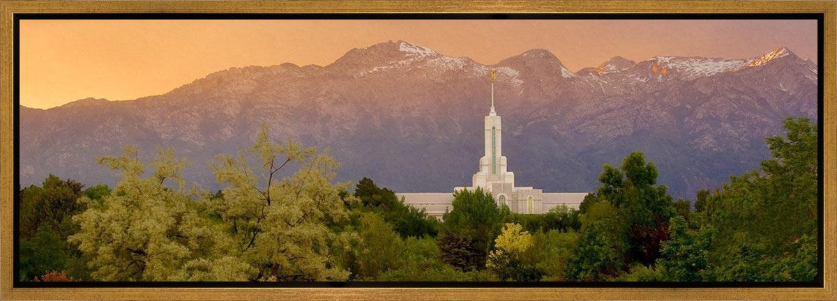 Timpanogos Mountain of the Lord Gallery Wrap