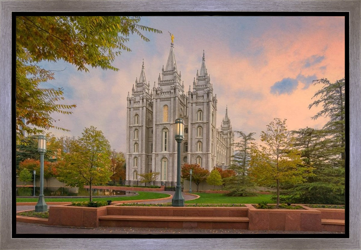 Salt Lake Heavenly Peace Gallery Wrap