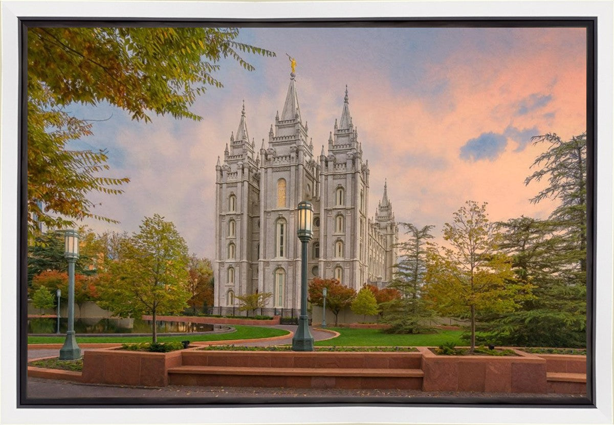 Salt Lake Heavenly Peace Gallery Wrap