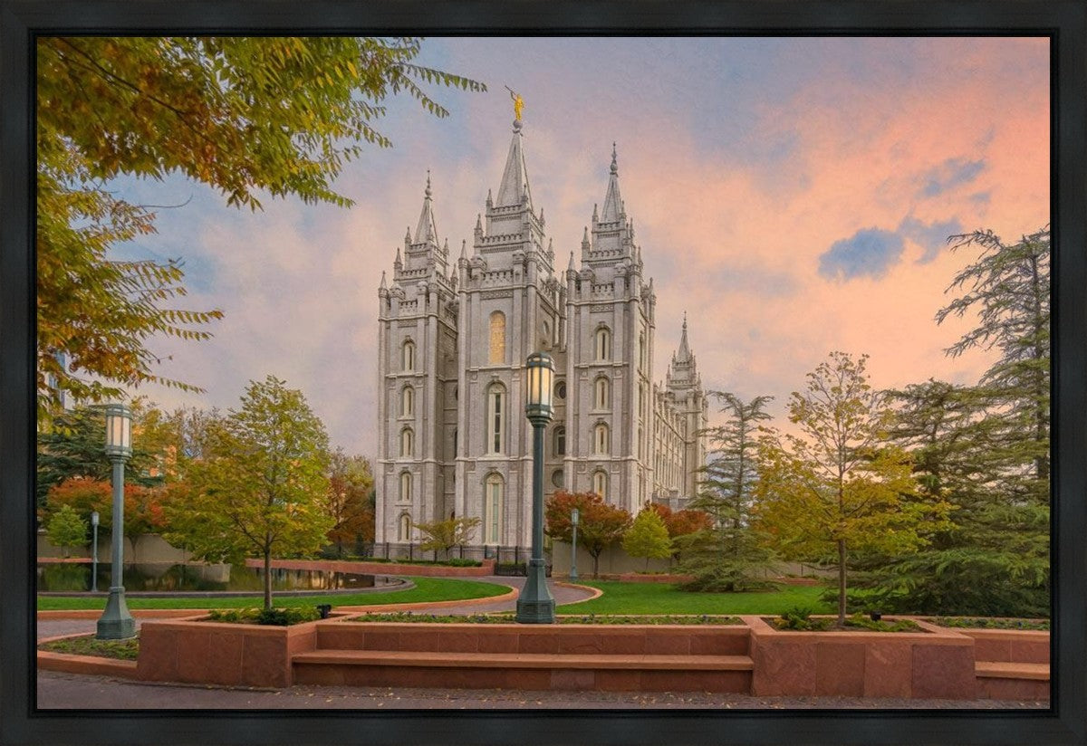 Salt Lake Heavenly Peace Gallery Wrap