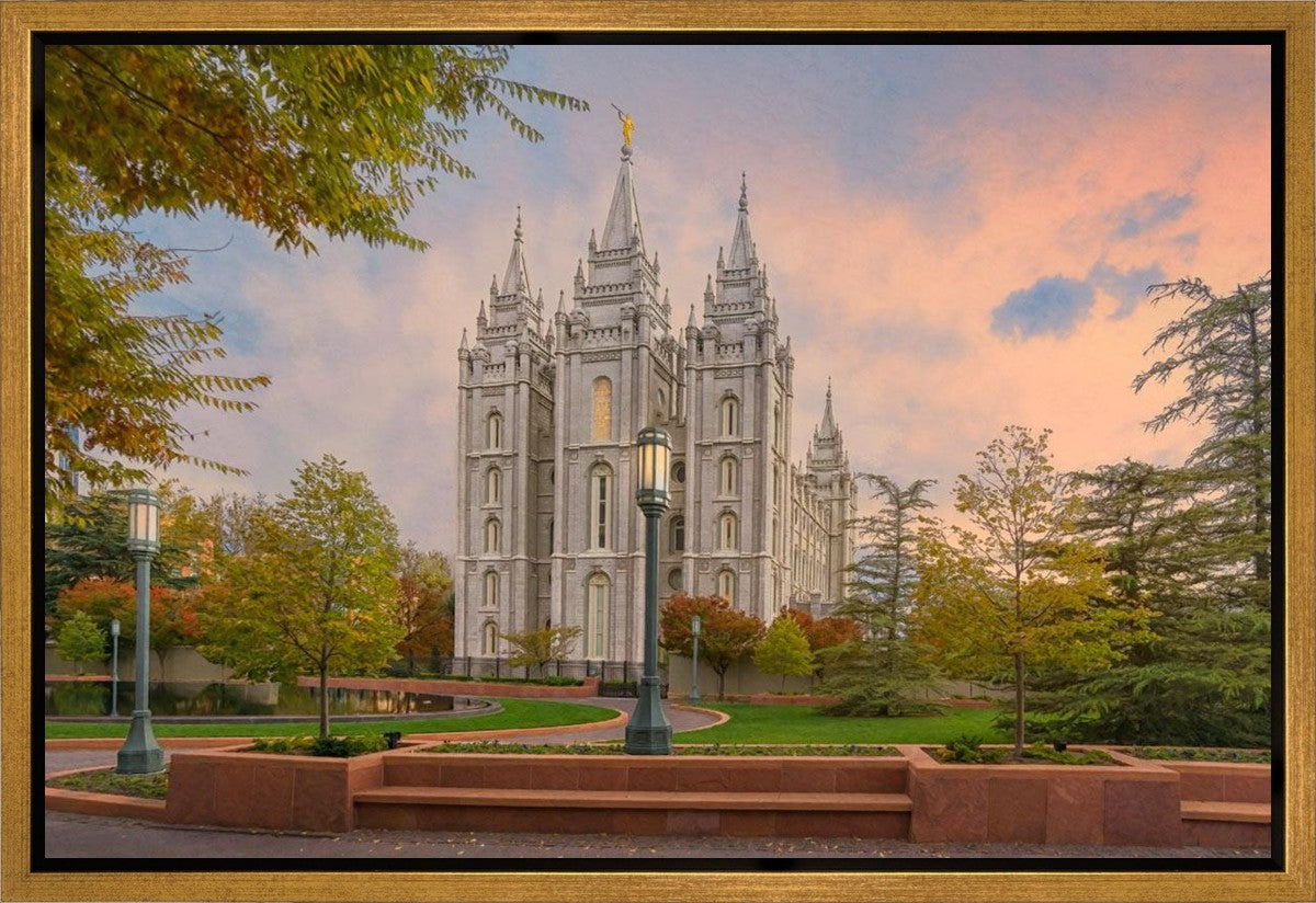 Salt Lake Heavenly Peace Gallery Wrap