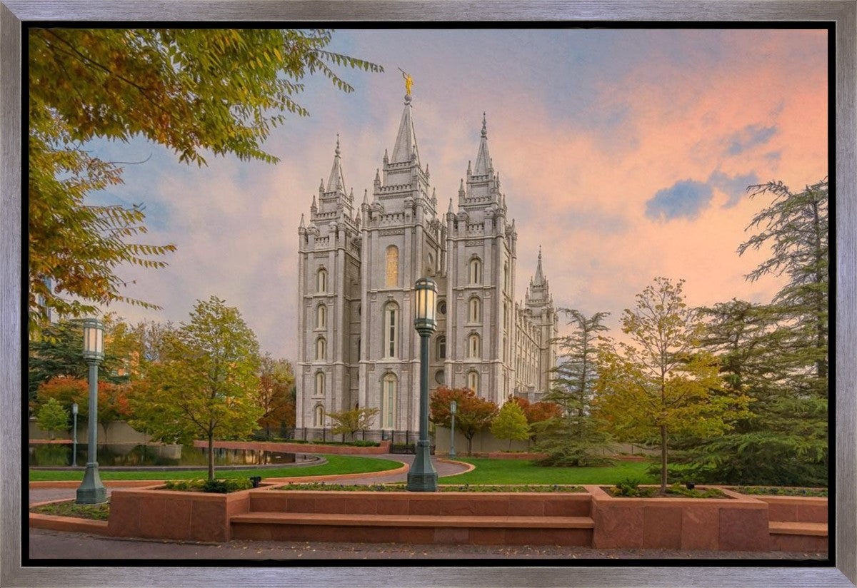 Salt Lake Heavenly Peace Gallery Wrap