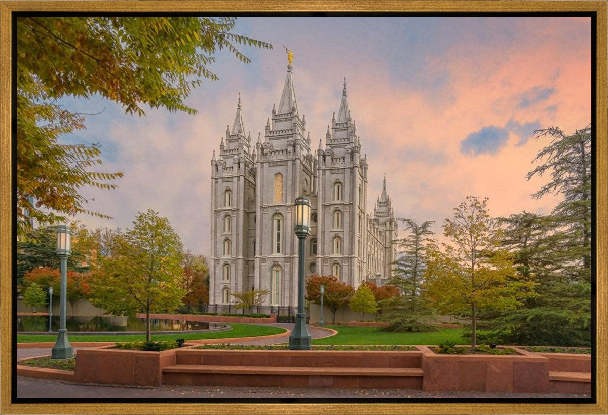 Salt Lake Heavenly Peace Gallery Wrap