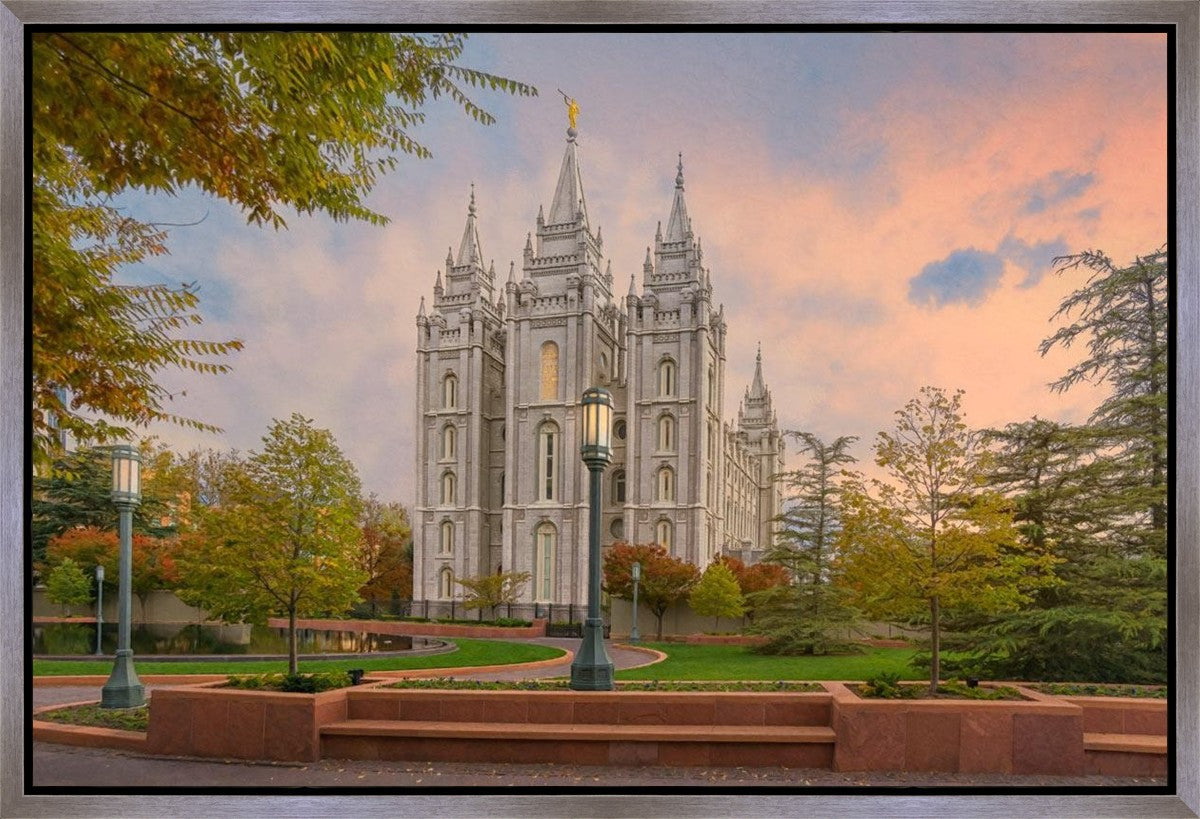 Salt Lake Heavenly Peace Gallery Wrap