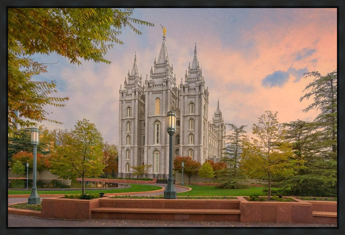 Salt Lake Heavenly Peace Gallery Wrap