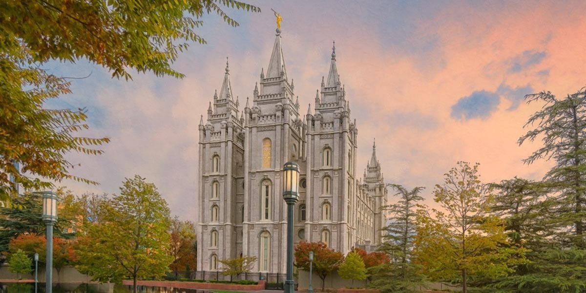 Salt Lake Heavenly Peace Gallery Wrap