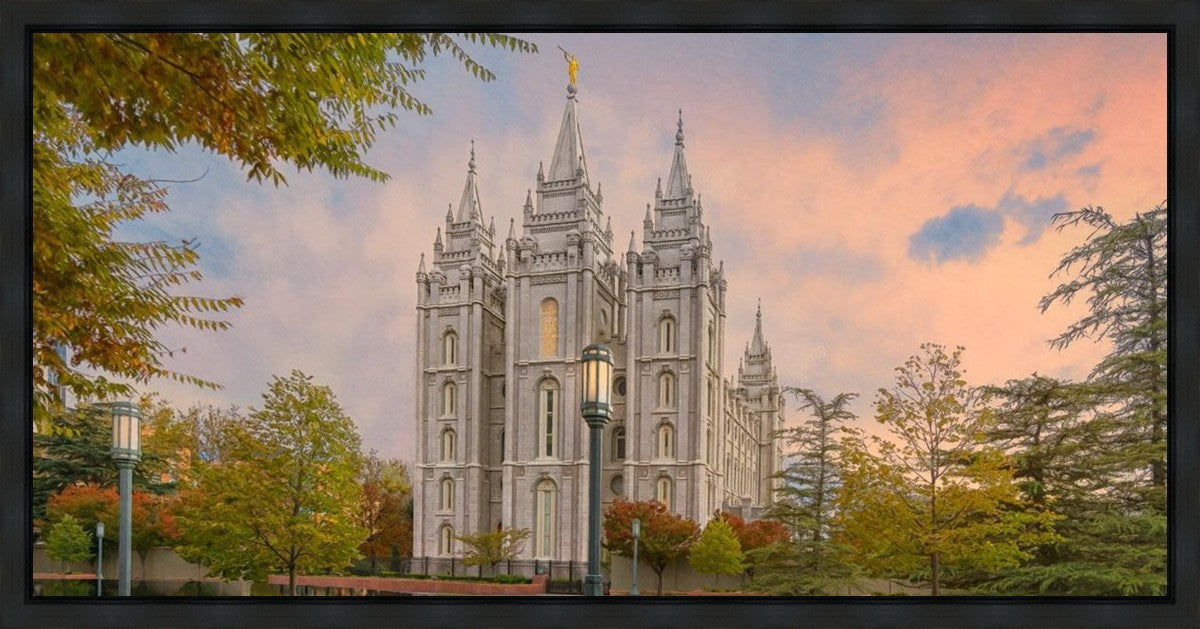 Salt Lake Heavenly Peace Gallery Wrap