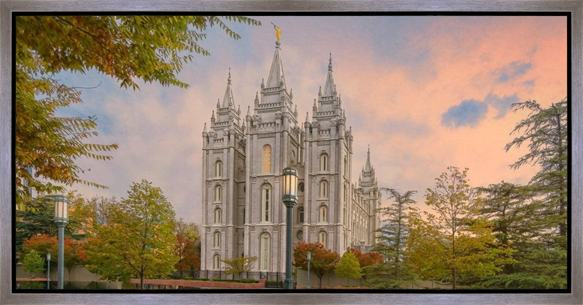 Salt Lake Heavenly Peace Gallery Wrap