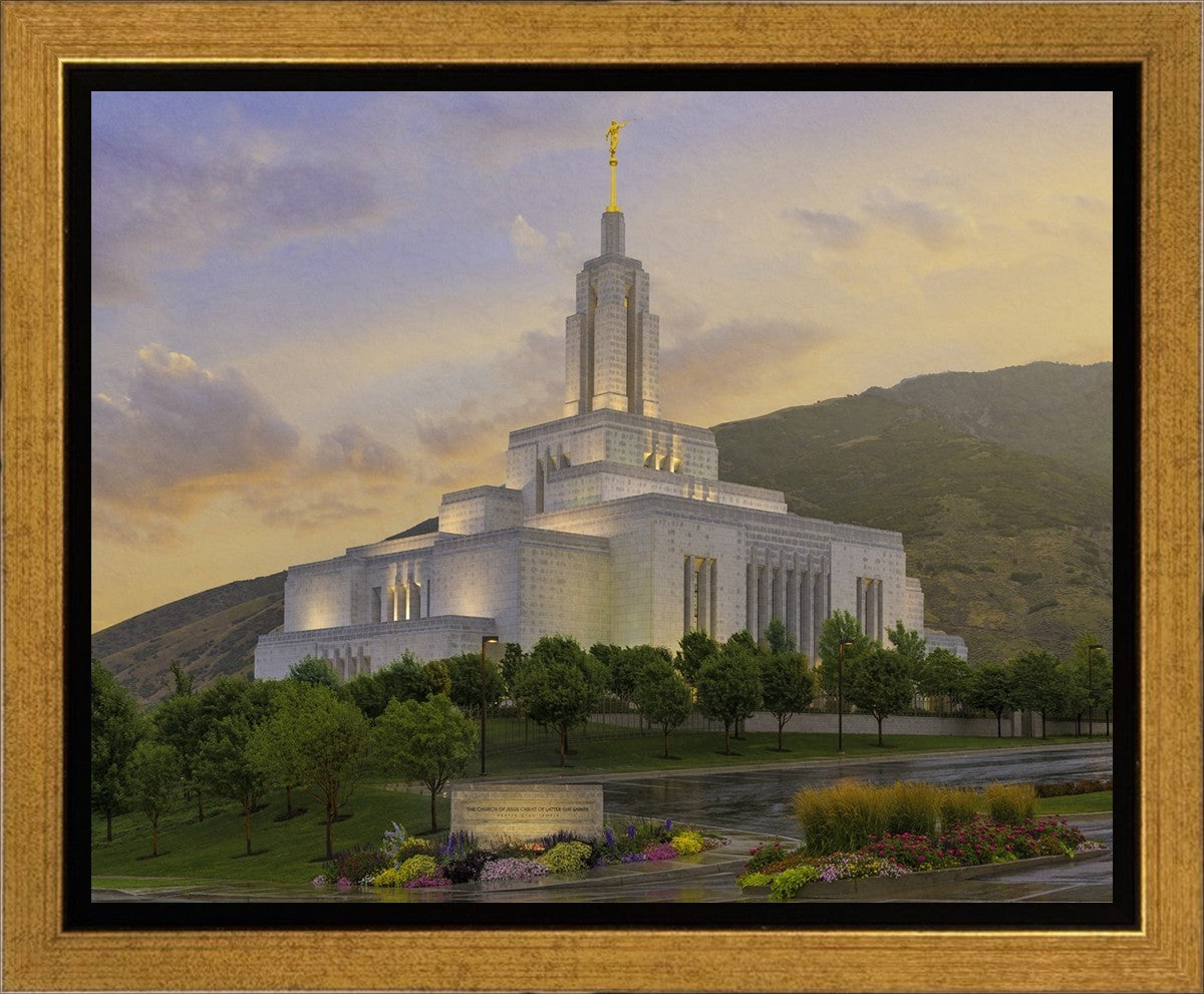Draper Clearing Storm Gallery Wrap