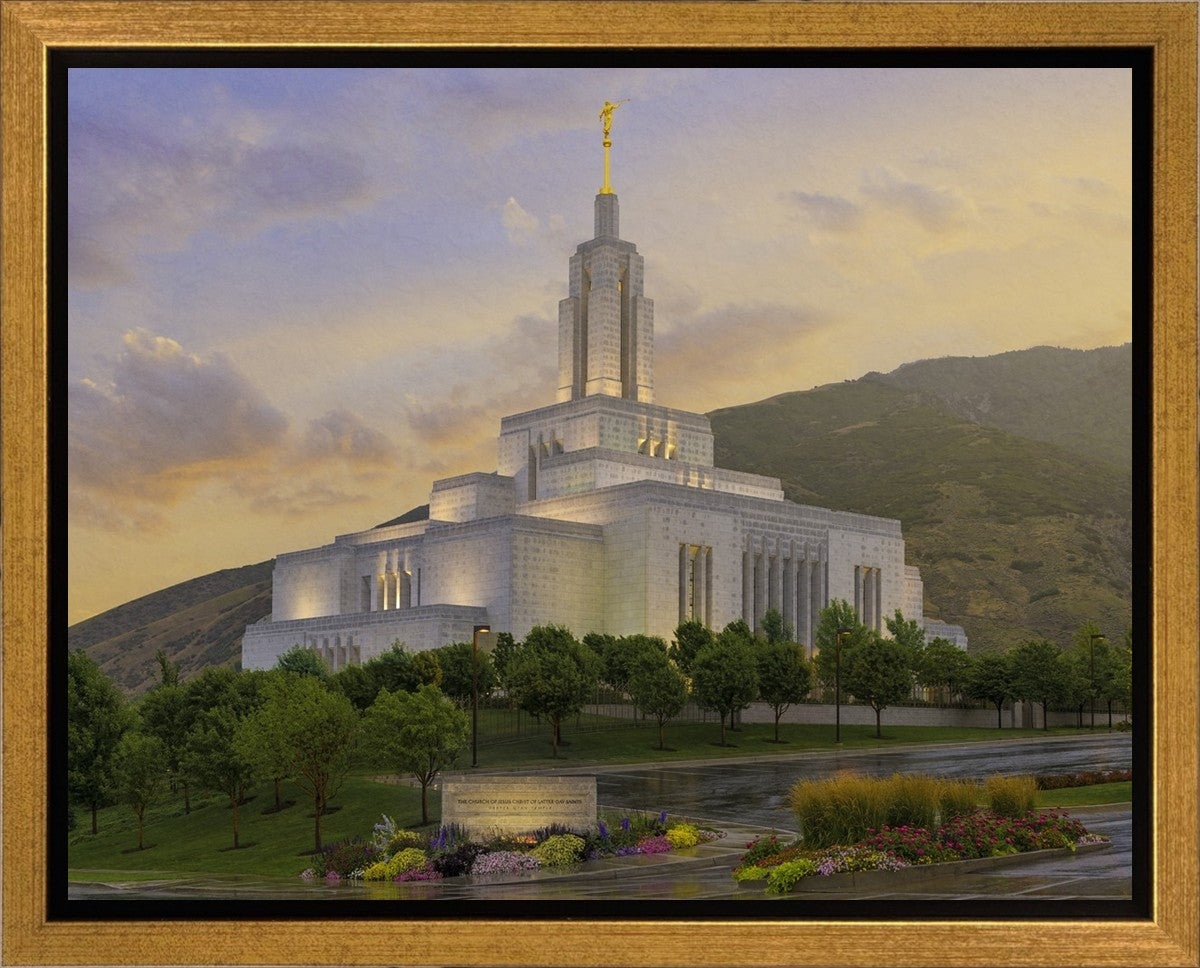 Draper Clearing Storm Gallery Wrap