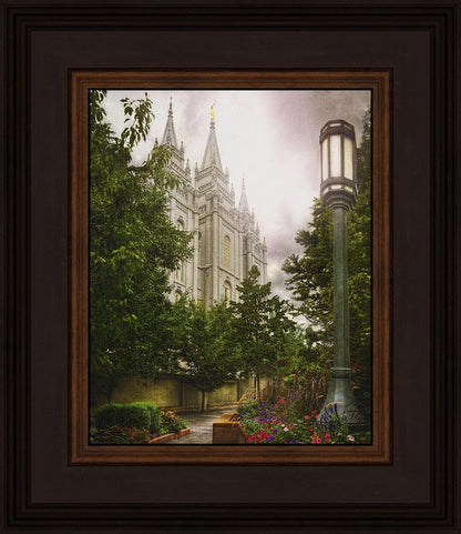 Salt Lake Temple Everglow
