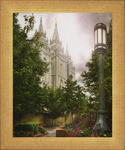 Salt Lake Temple Everglow