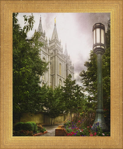 Salt Lake Temple Everglow