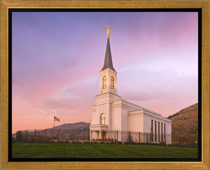 Star Valley Evening Glow Gallery Wrap