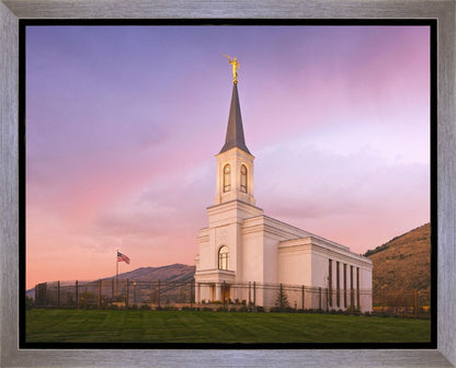 Star Valley Evening Glow Gallery Wrap