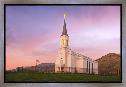 Star Valley Evening Glow Gallery Wrap