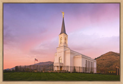 Star Valley Evening Glow Gallery Wrap