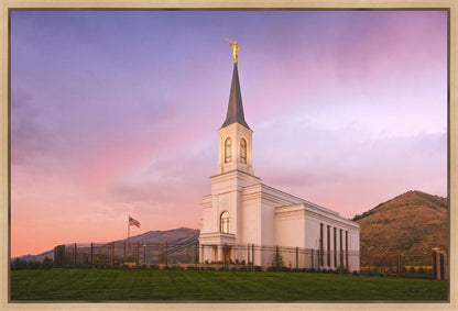 Star Valley Evening Glow Gallery Wrap