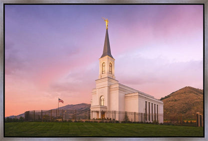 Star Valley Evening Glow Gallery Wrap