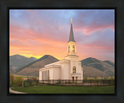 Star Valley Painted Gallery Wrap