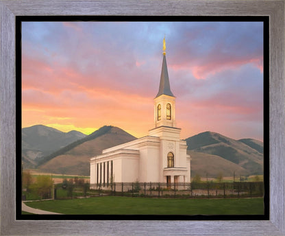 Star Valley Painted Gallery Wrap