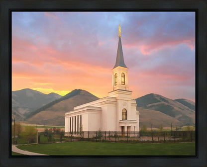 Star Valley Painted Gallery Wrap