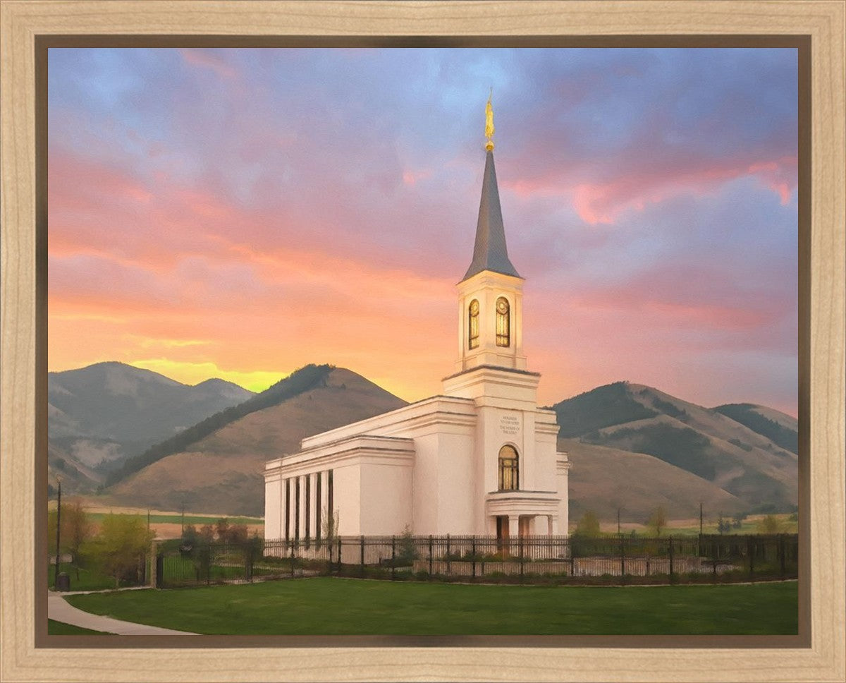 Star Valley Painted Gallery Wrap
