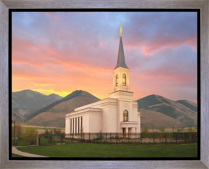 Star Valley Painted Gallery Wrap