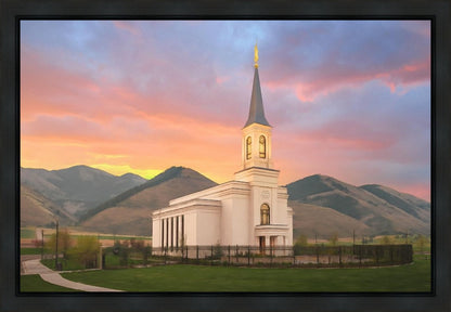 Star Valley Painted Gallery Wrap