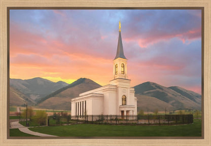 Star Valley Painted Gallery Wrap