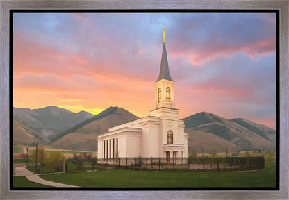 Star Valley Painted Gallery Wrap