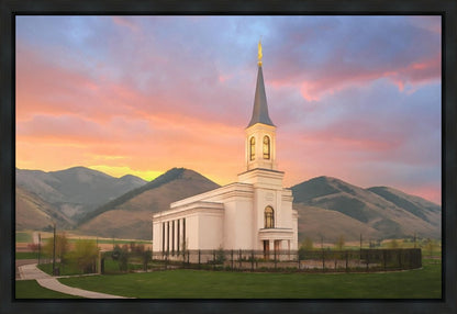 Star Valley Painted Gallery Wrap