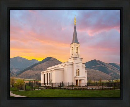 Star Valley Sunrise Gallery Wrap